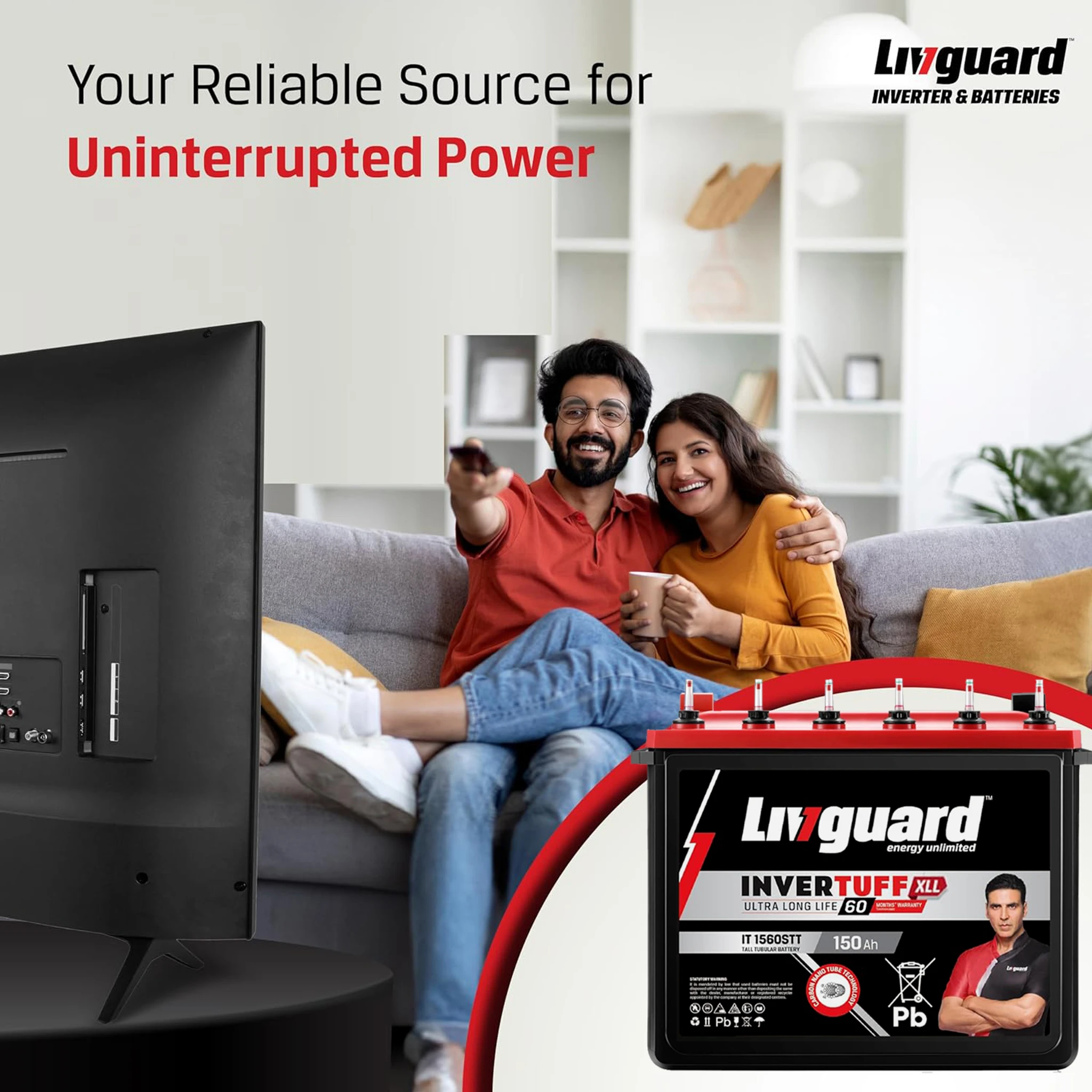 Livguard Inverter Battery - IT1560stt