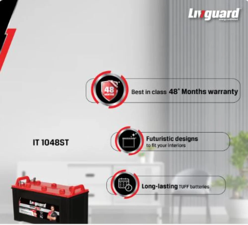 Livguard Inverter Battery - IT1048st